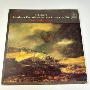 SCHUBERT Wanderer Fantasia Sonata In A Major Op. 120 Vinyl LP 33 NM Richter